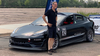 Two Of Three Modified Tesla Model 3s At Pikes Peak Have Already Crashed In Practice